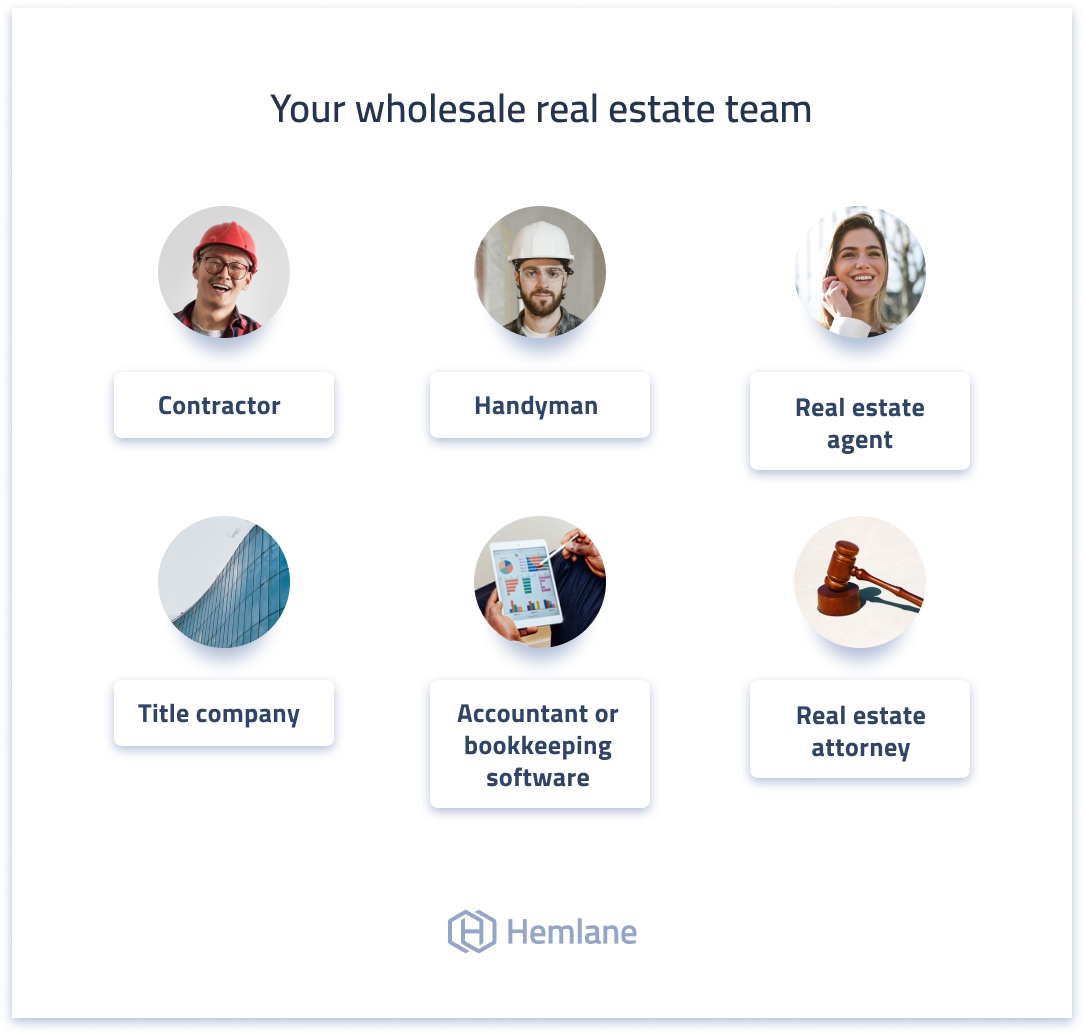 Build your wholesale real estate team