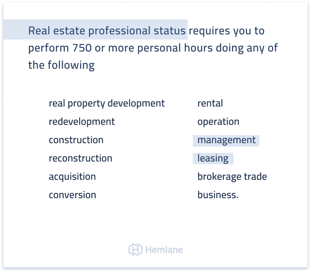 The Real Estate Professional Status Everything You Need To Know