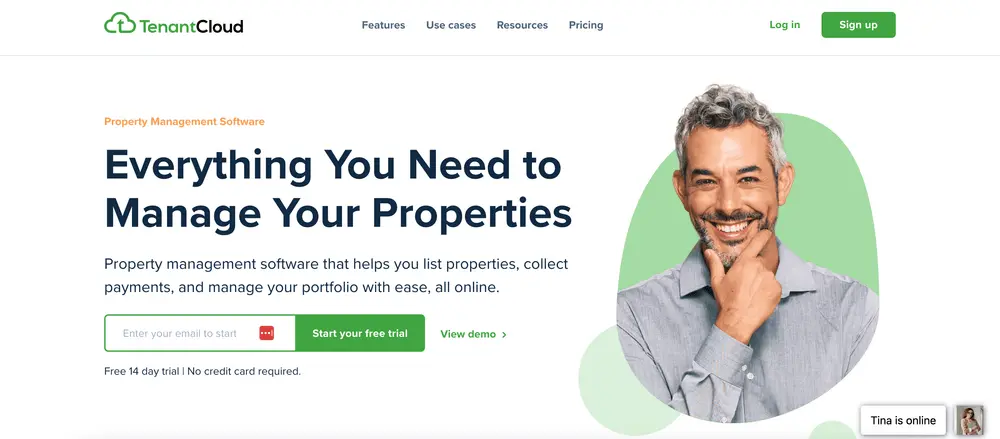 TenantCloud.com homepage